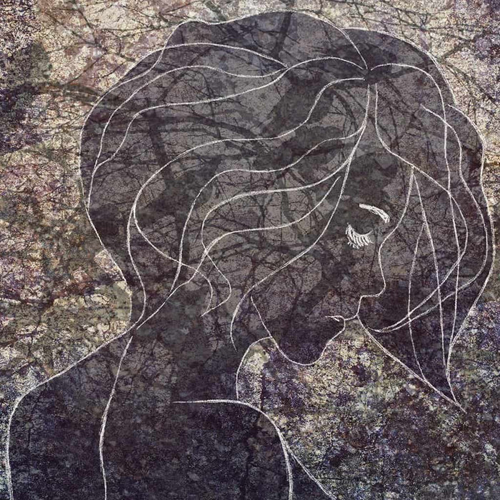 Contour van een vrouw