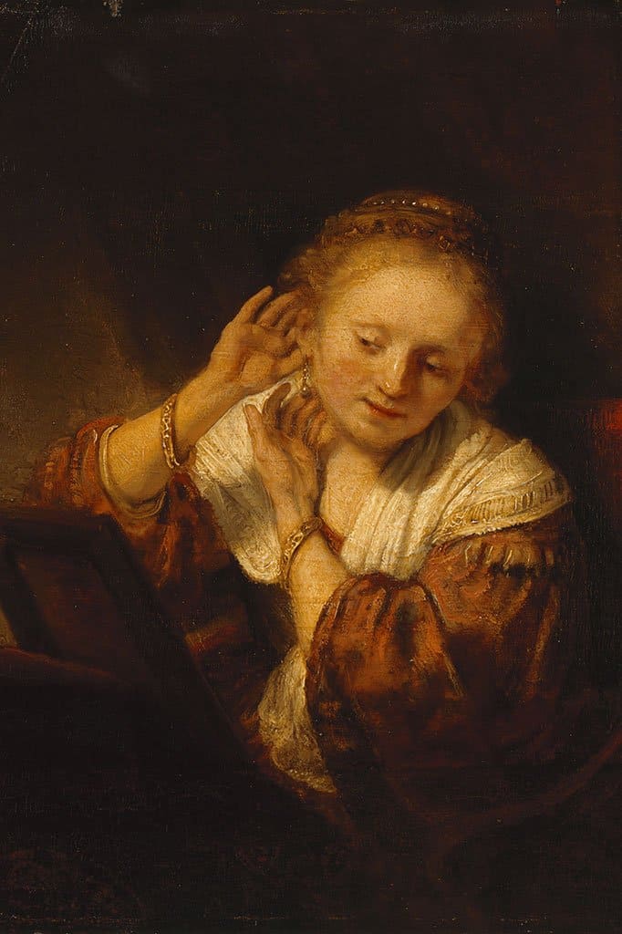 Jonge vrouw met oorbellen (Rembrandt)