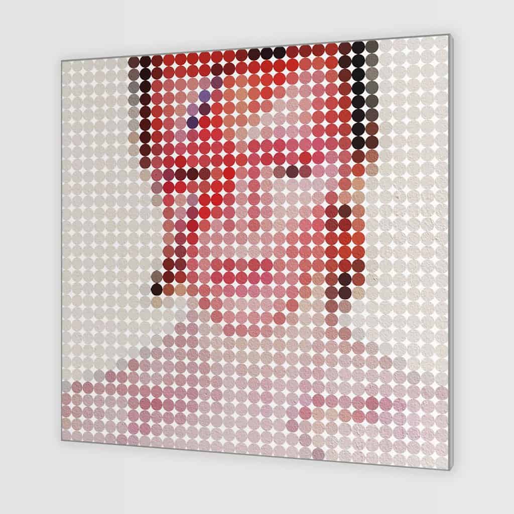 Ziggy Stardust dot portret
