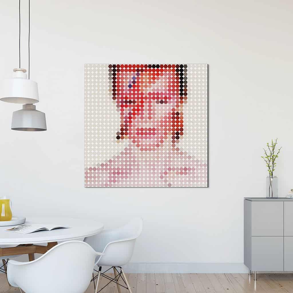 Ziggy Stardust dot portret