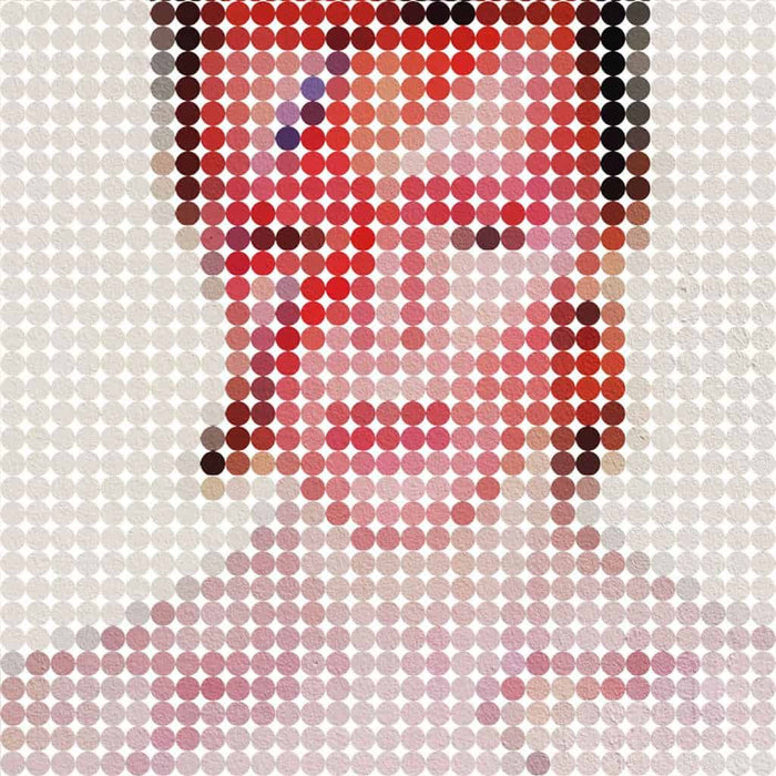 Ziggy Stardust dot portret