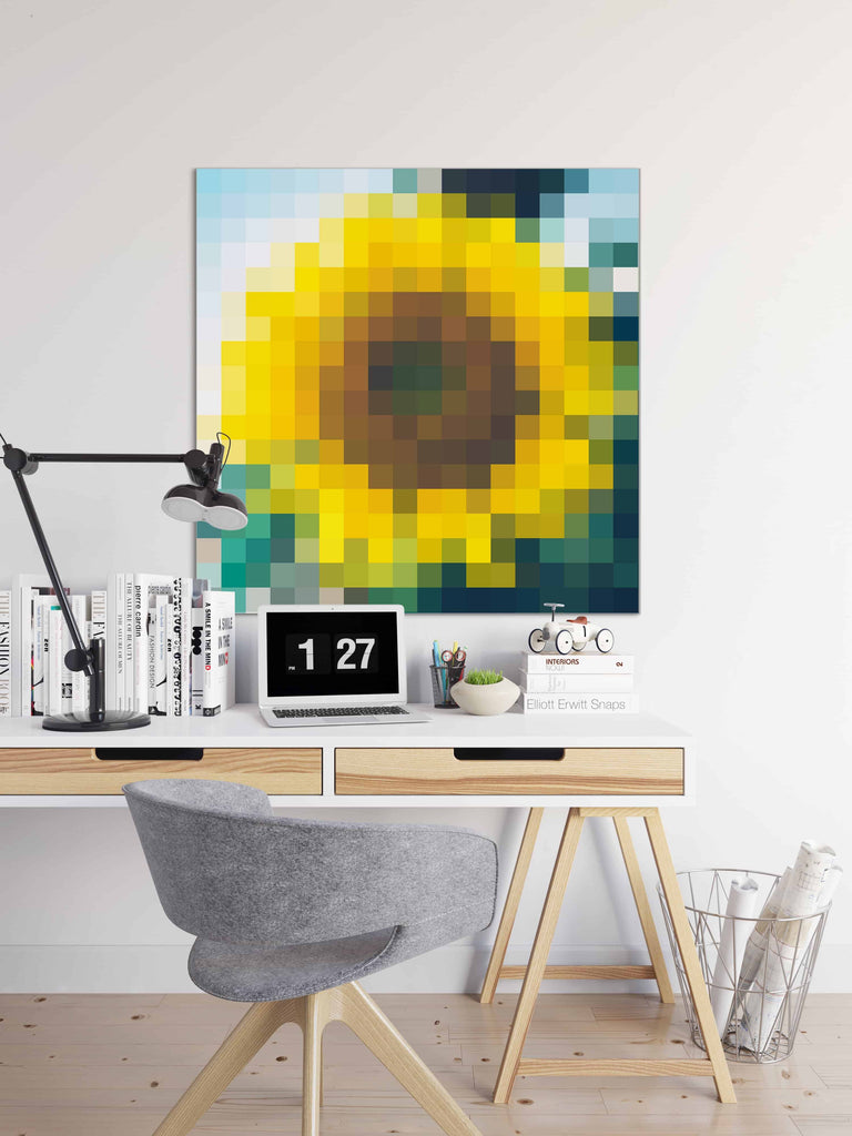Zonnebloem - Pixel Art
