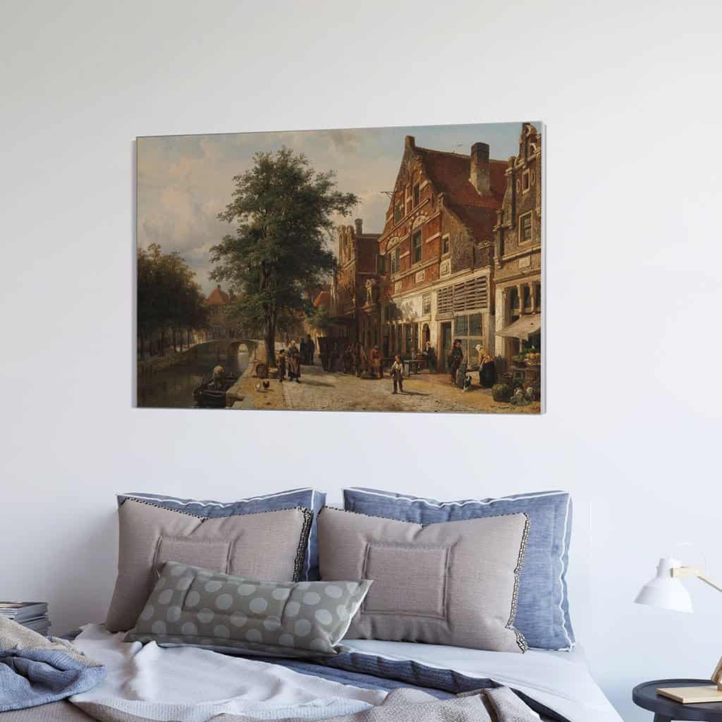 Zuiderhaven Enkhuizen (Cornelis Springer)