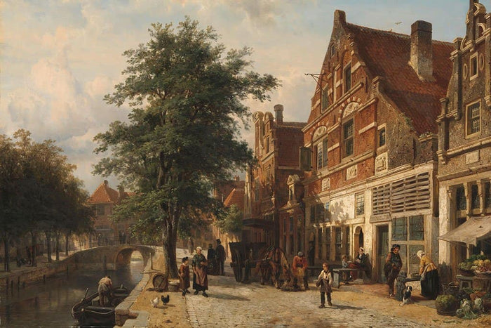 Zuiderhaven Enkhuizen (Cornelis Springer)