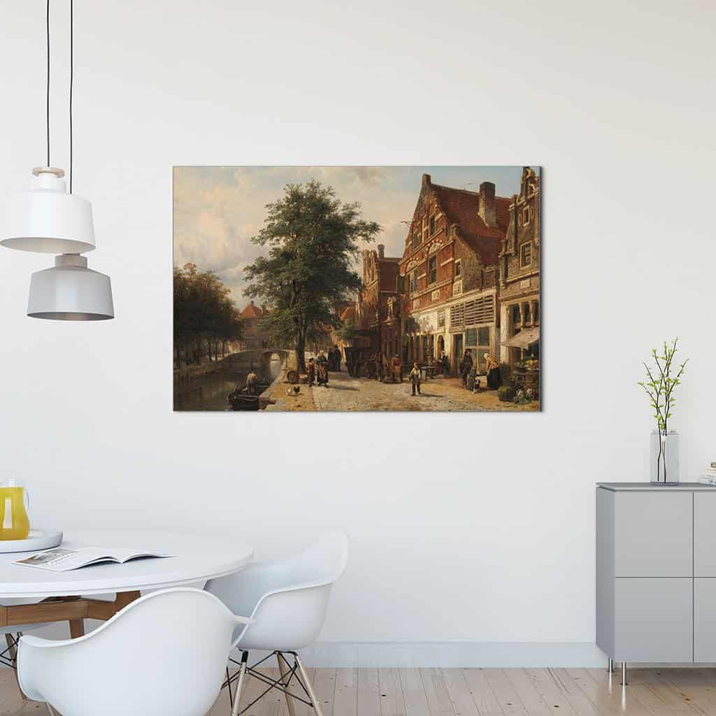 Zuiderhaven Enkhuizen (Cornelis Springer)