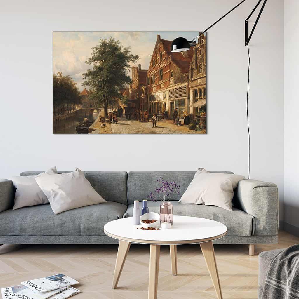 Zuiderhaven Enkhuizen (Cornelis Springer)