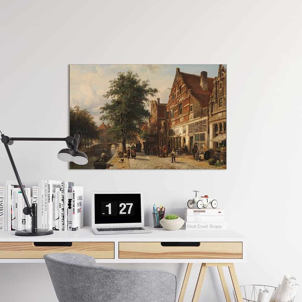 Zuiderhaven Enkhuizen (Cornelis Springer)