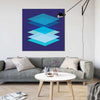 Abstract Geometric Overlay Rectangles