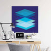 Abstract Geometric Overlay Rectangles
