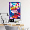 Abstracte geometrische overlay