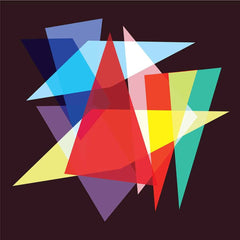 Abstract Geometric Overlay Rectangles