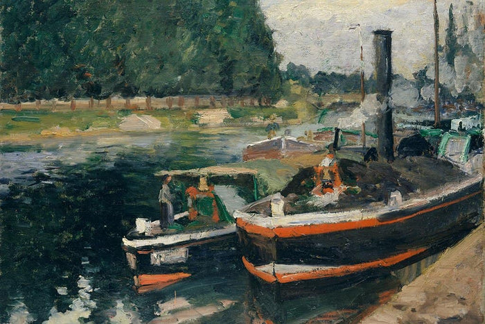 Aken bij Pontoise - Camille Pissarro