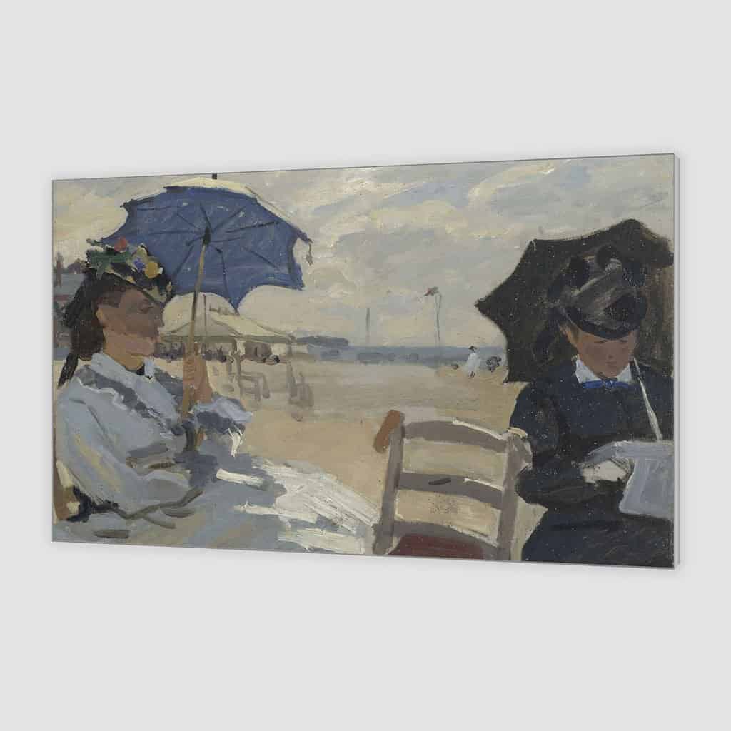 Am Strand von Trouville - Claude Monet