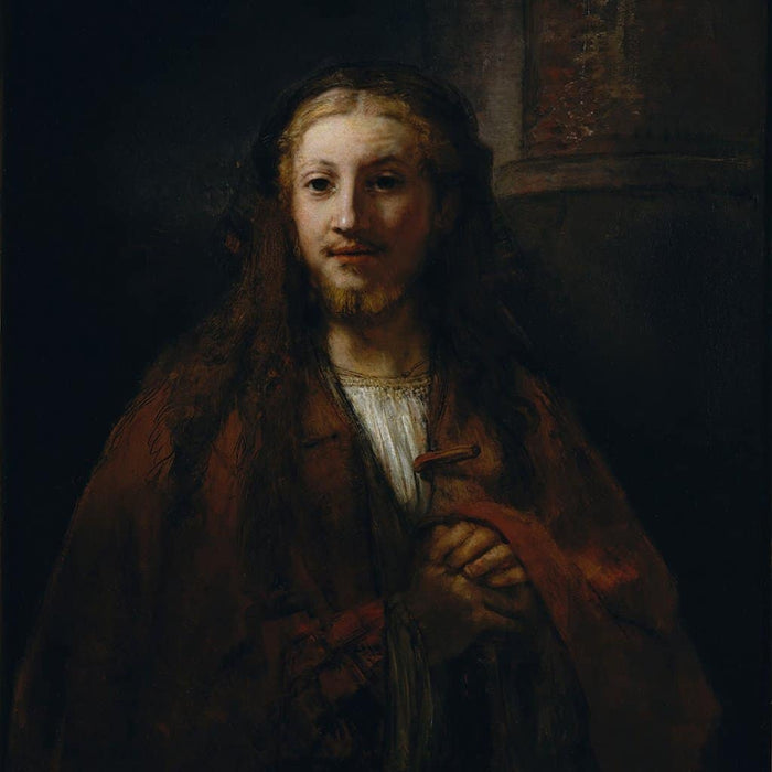 Apostel Jacobus de Minder, of Christus met een staf (Rembrandt)