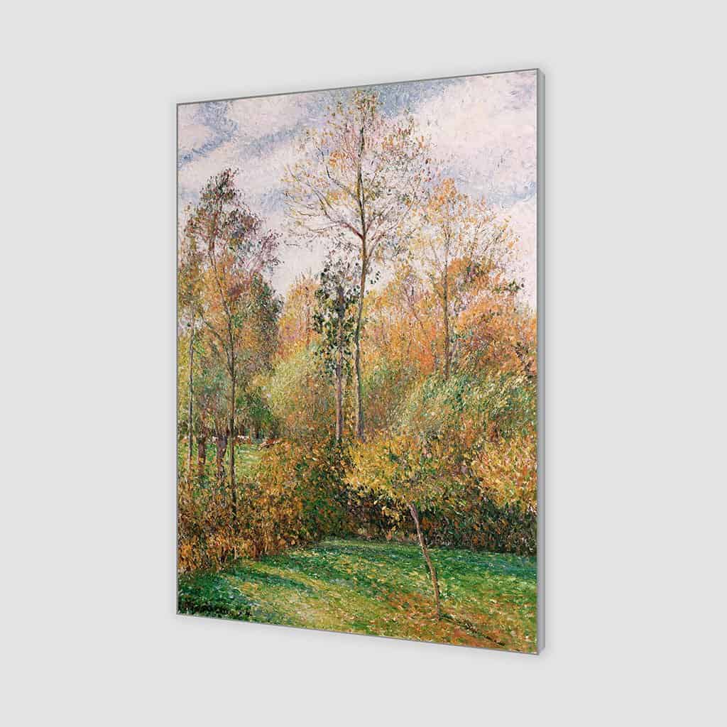 Automne Peupliers Eragny - Camille Pissarro