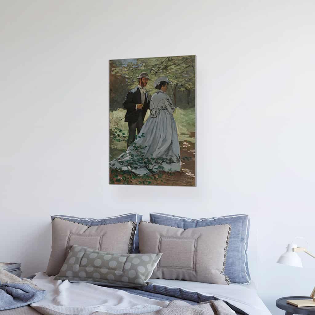 Bazille en Camille - Claude Monet