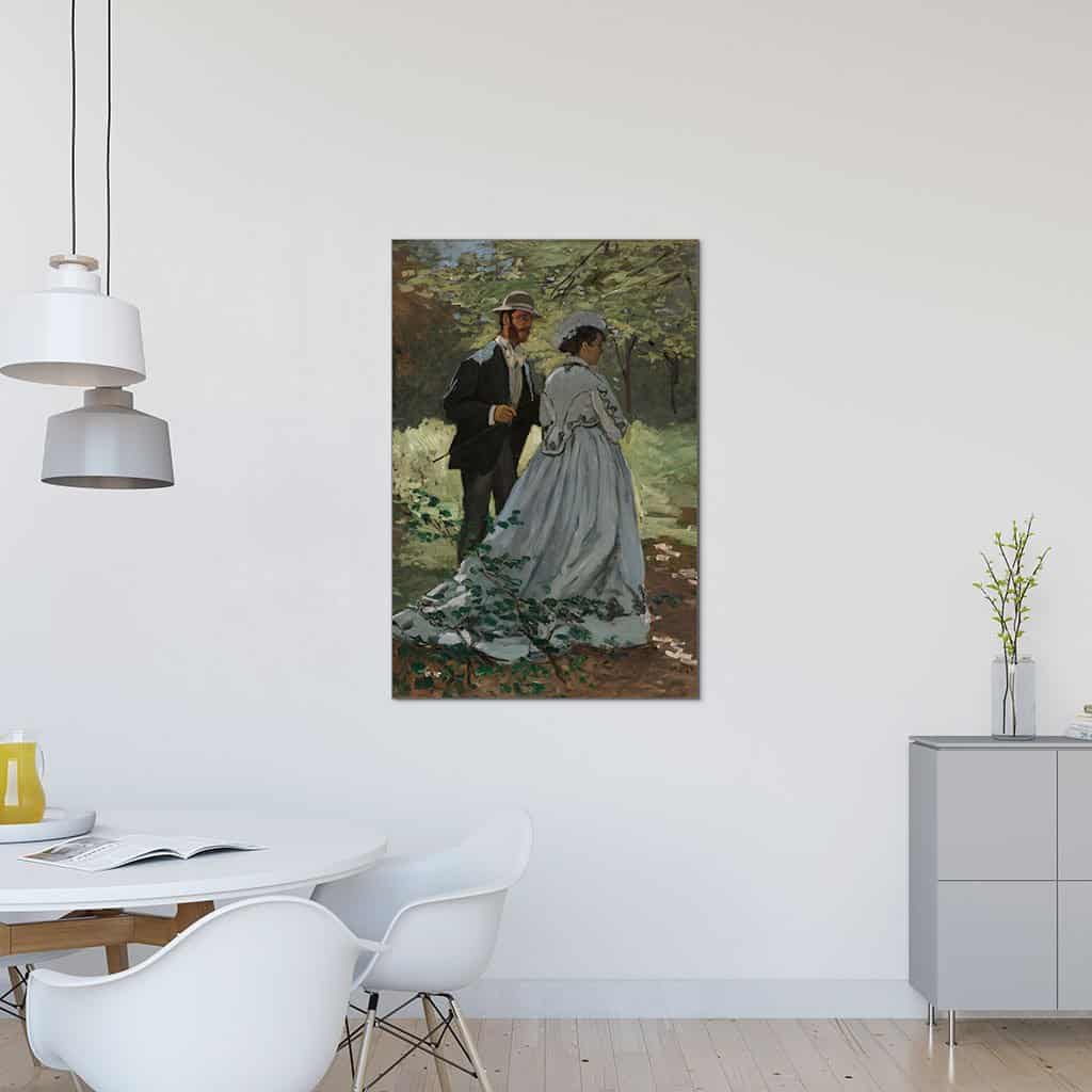 Bazille en Camille - Claude Monet
