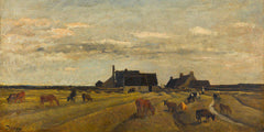 Boerderij in Kerity Bretagne - Charles François Daubigny