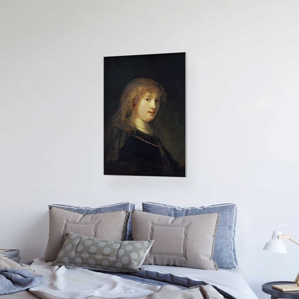 Borstbeeld van jonge vrouw (Rembrandt)