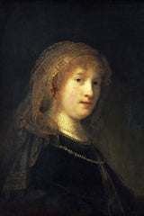 Borstbeeld van jonge vrouw (Rembrandt)