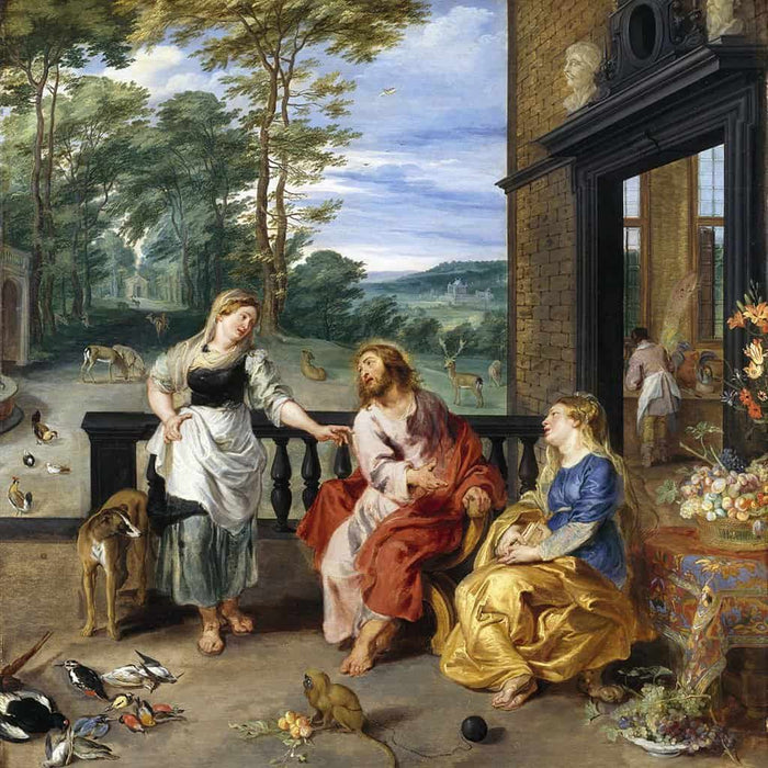 Christus in het Huis van Martha en Maria (Peter Paul Rubens)