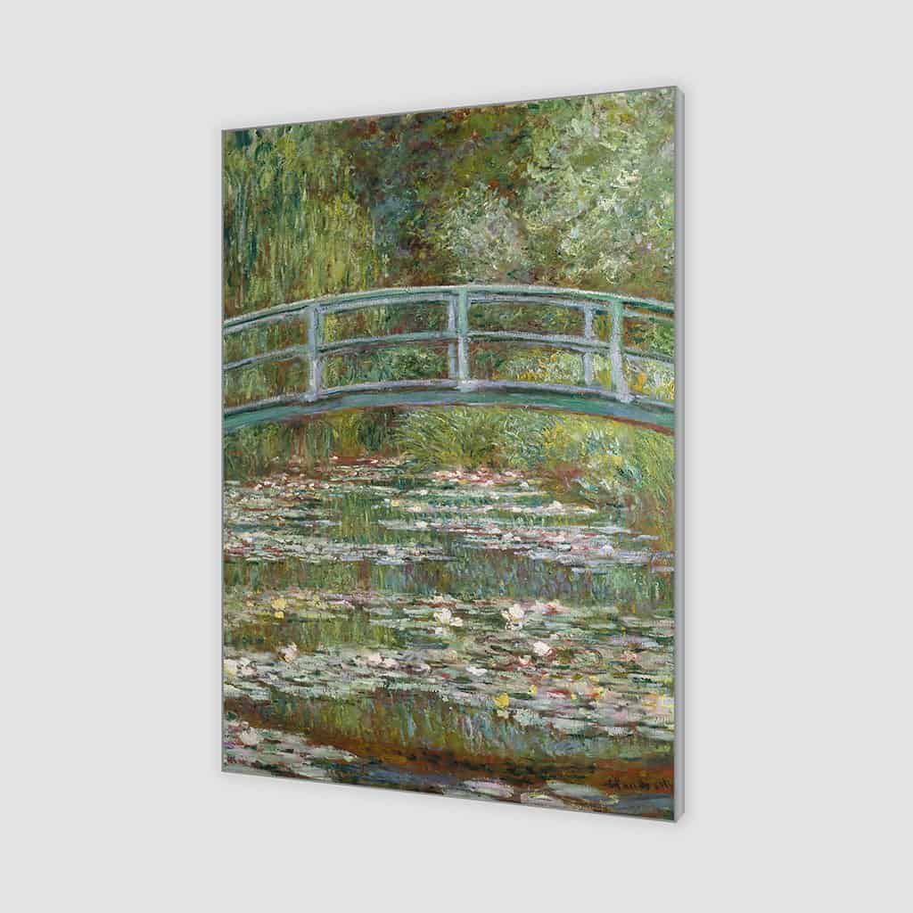 Brug over een vijver met waterlelies (Claude Monet)