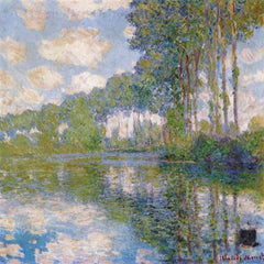 Populieren aan de rivier de Epte (Claude Monet)