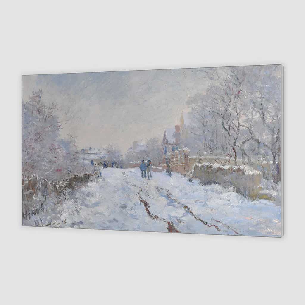Sneeuw in Argenteuil (Claude Monet)