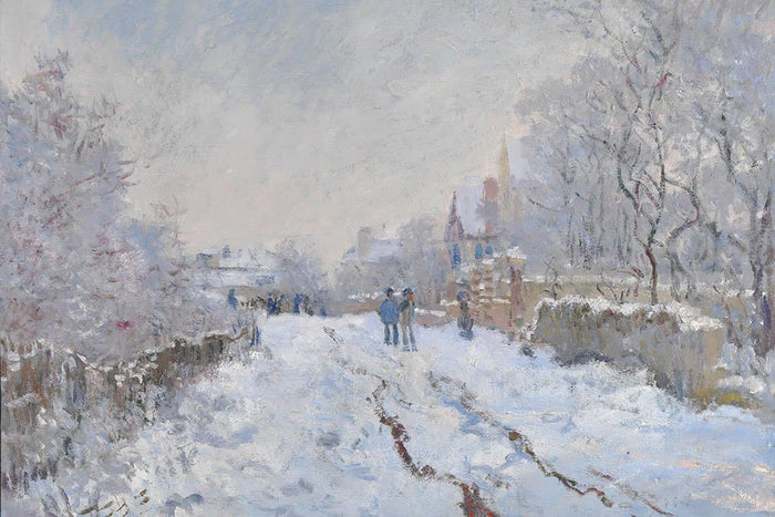 Sneeuw in Argenteuil (Claude Monet)