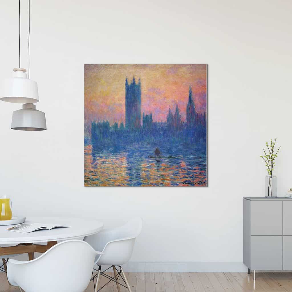 Londres, le Parlement (Claude Monet)