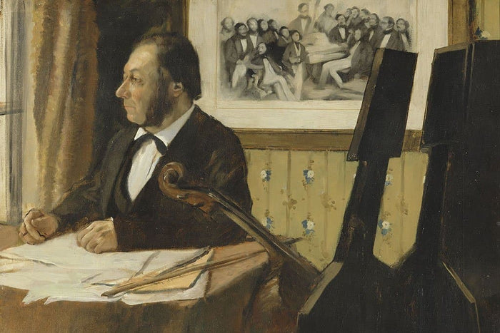 De Cellist Pilet - Edgar Degas