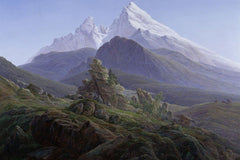 De Watzmann - Caspar David Friedrich