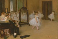 De dansles - Edgar Degas