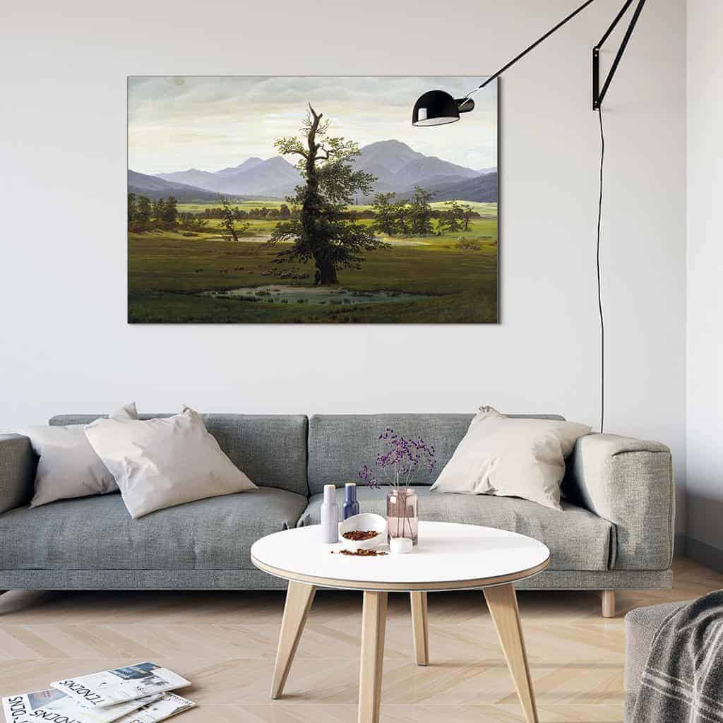 De eenzame boom - Caspar David Friedrich