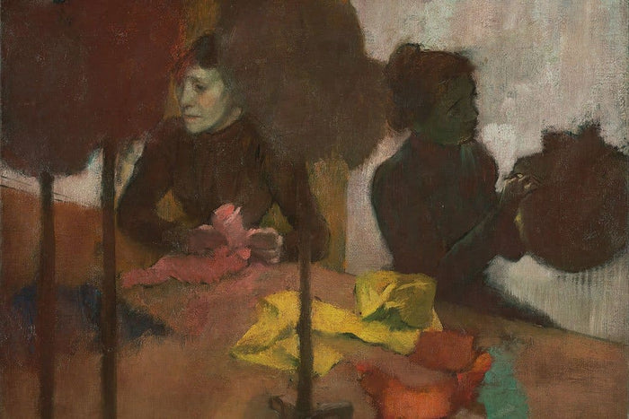 De hoedenmaaksters - Edgar Degas