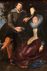 De kunstenaar en zijn eerste vrouw, Isabella Brant, in de Kamperfoelie Bower (Peter Paul Rubens)