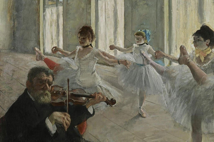 De repetitie - Edgar Degas