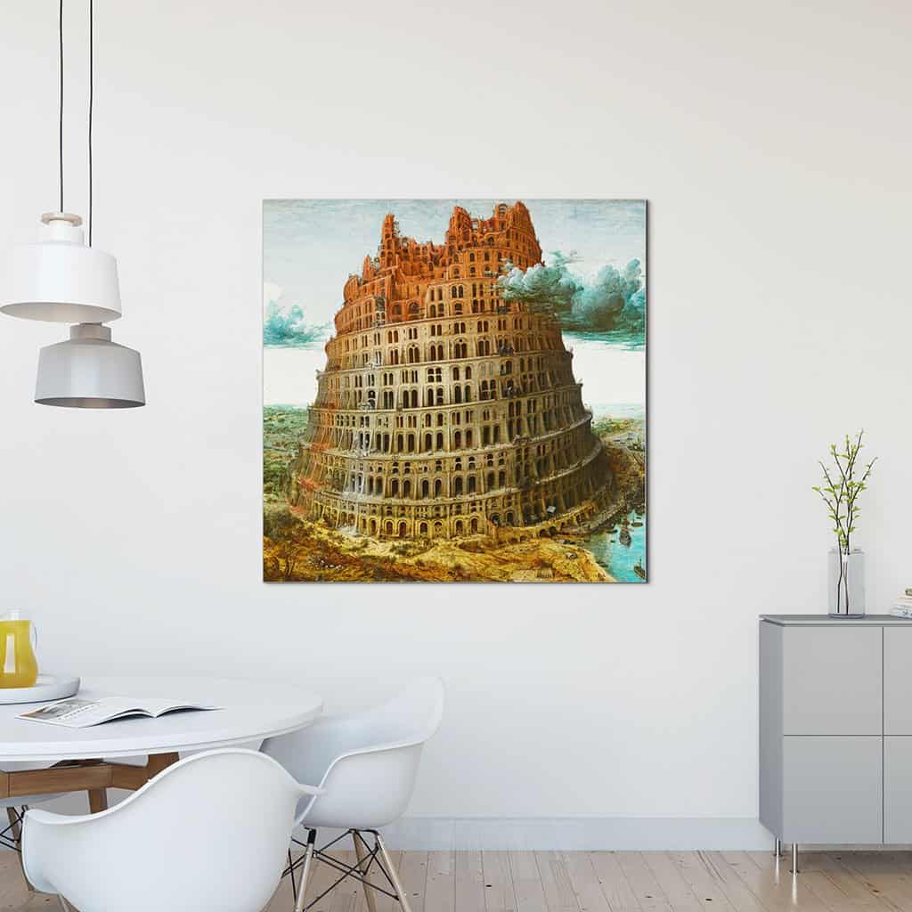 De toren van Babel (Rotterdam) (Pieter Bruegel de Oude)