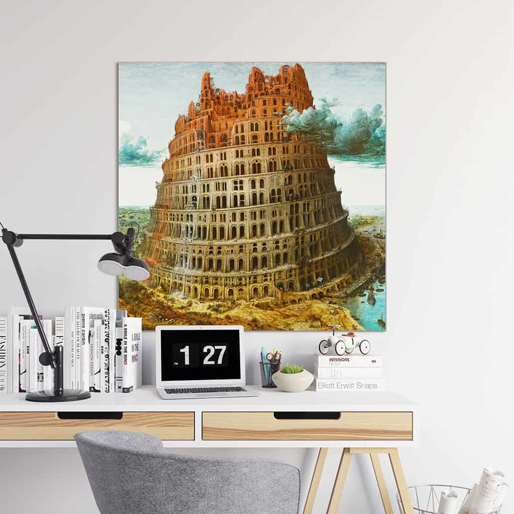 De toren van Babel (Rotterdam) (Pieter Bruegel de Oude)