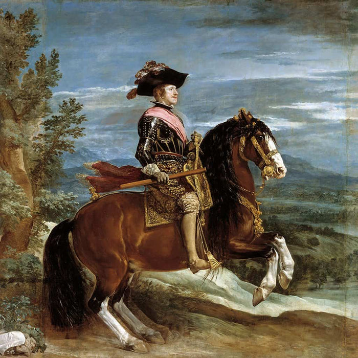 Ruiter Portret van Philip IV (Diego Velázquez)