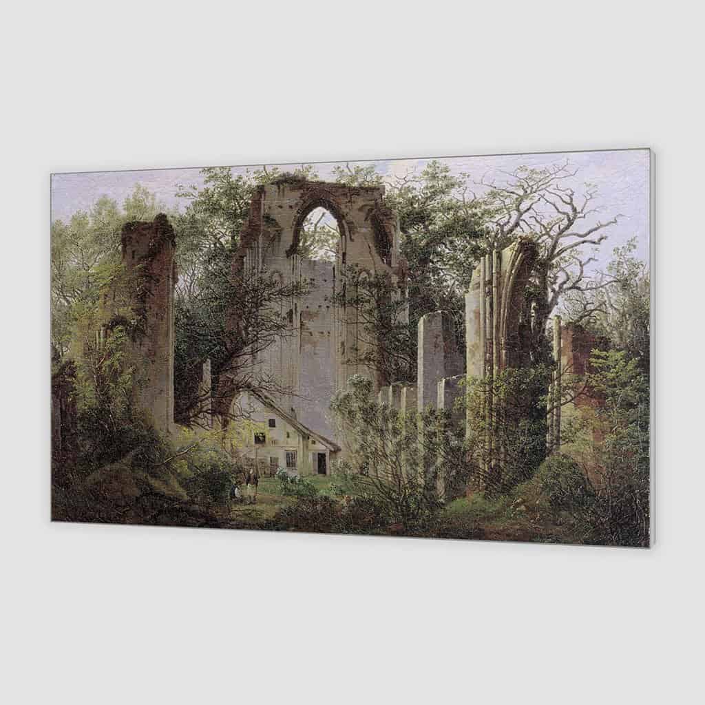 Friedrich Ruine in het bos - Caspar David