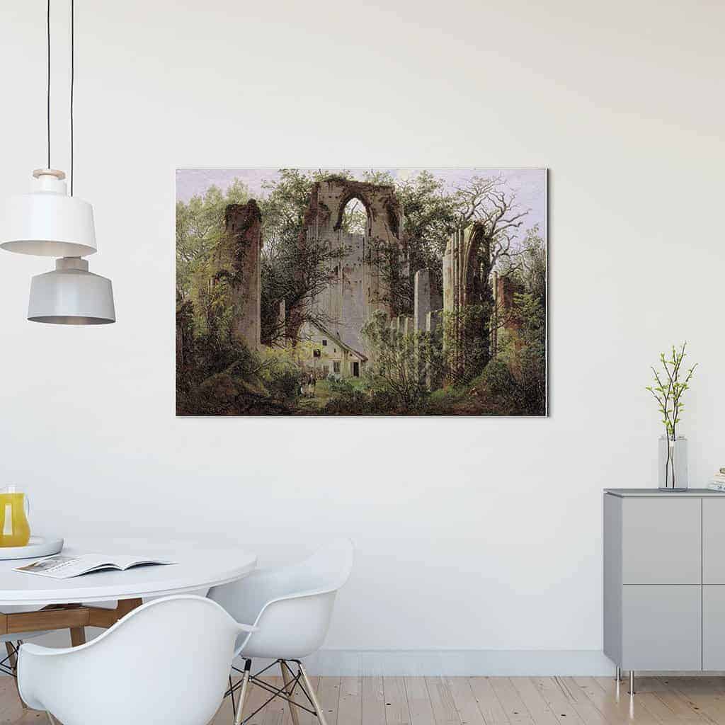 Friedrich Ruine in het bos - Caspar David