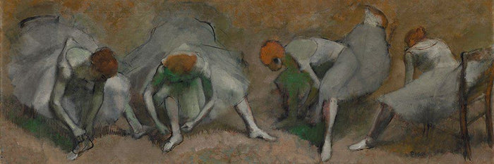 Fries van Dansers - Edgar Degas