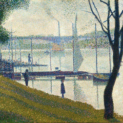 Brug bij Courbevoie (Georges Seurat)