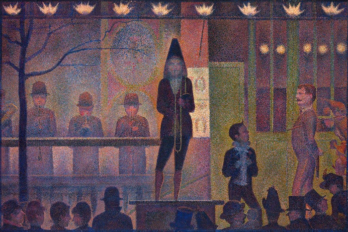 Circusbijprogramma (Georges Seurat)