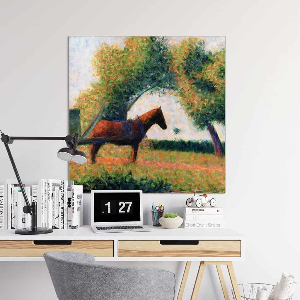 Paard en wage (Georges Seurat)