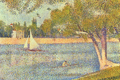 De Seine bij La Grande Jatte (Georges Seurat)