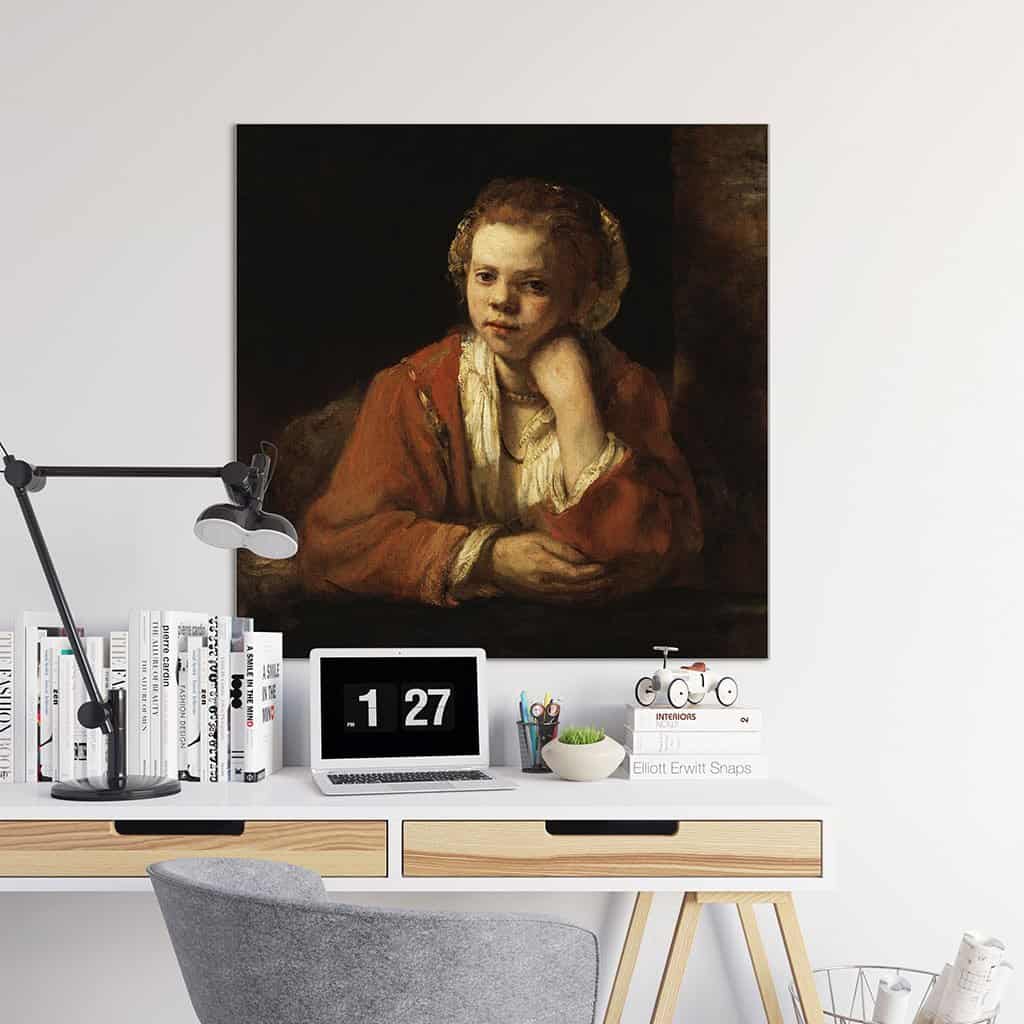 Jong meisje in het venster (Rembrandt)