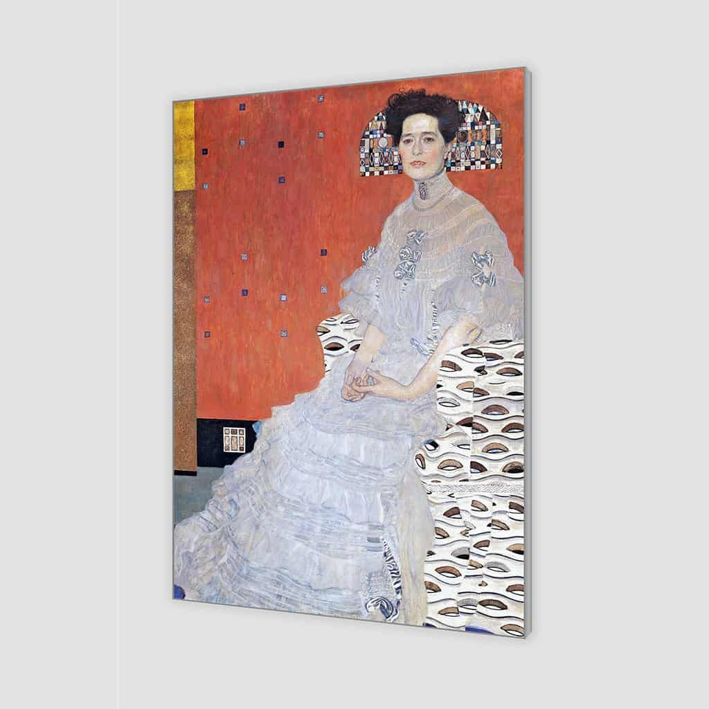 Portret van Fritza Riedler (Gustav Klimt)