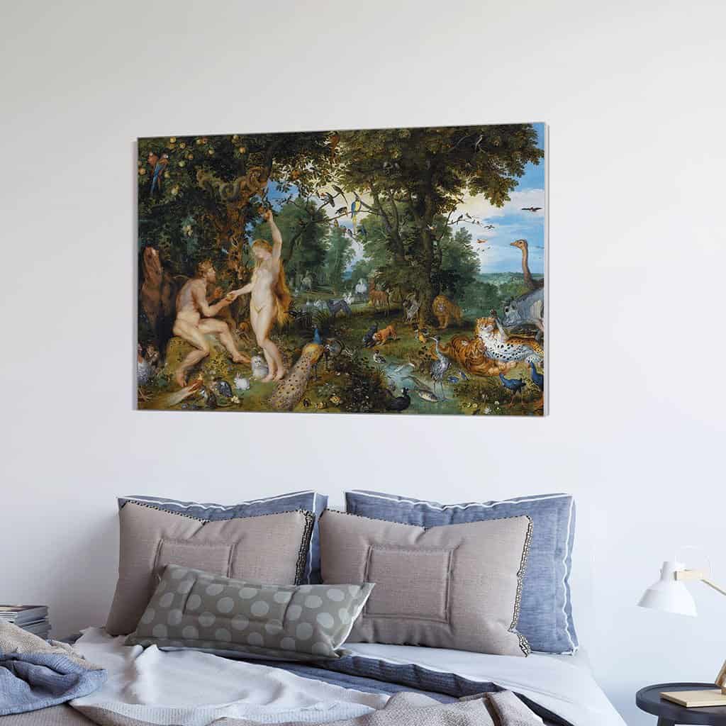 Het aards paradijs met de zondeval van Adam en Eva (Peter Paul Rubens)